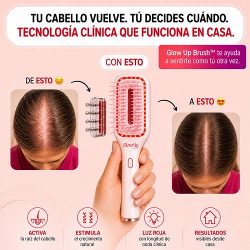 GLOW UP BRUSH™ | CRECIMIENTO CAPILAR