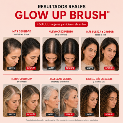 GLOW UP BRUSH™ | CRECIMIENTO CAPILAR