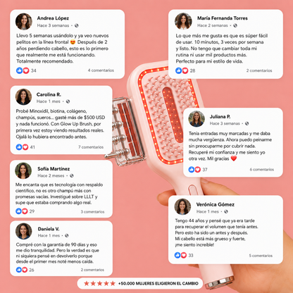 GLOW UP BRUSH™ | CRECIMIENTO CAPILAR